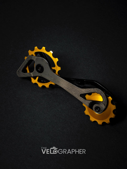 Oversized Jockey Wheels with Ceramic Bearings